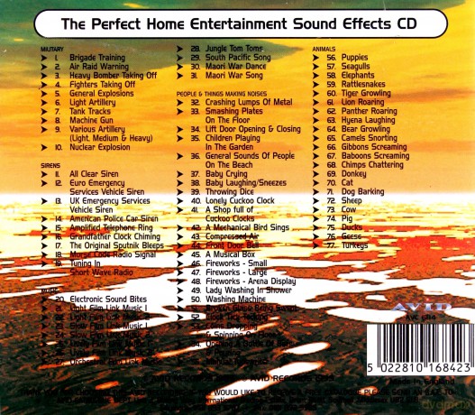 Sound Effects: Special Fx - Vol 3 [CD]