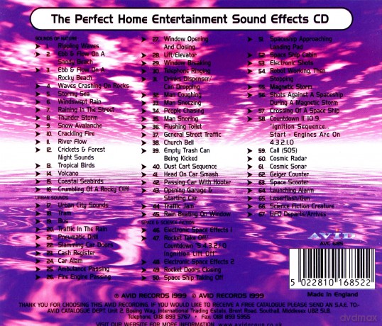 Sound Effects: Special Fx - Vol 4 [CD]