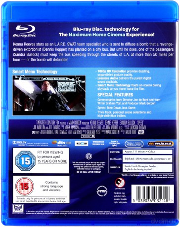 Speed - niebezpieczna szybkość [Blu-Ray]