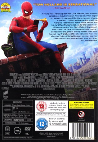 Spider-Man Homecoming [DVD]