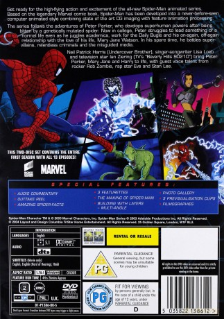 Spiderman The Animated Series [2DVD]
