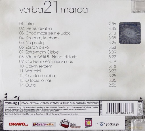 Verba: 21 Marca [CD]
