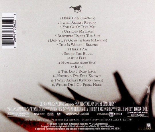 Spirit - Stallion Of The Cimarron [CD]