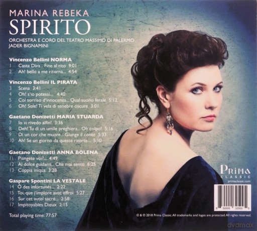 Marina Rebeka: Spirito [CD]