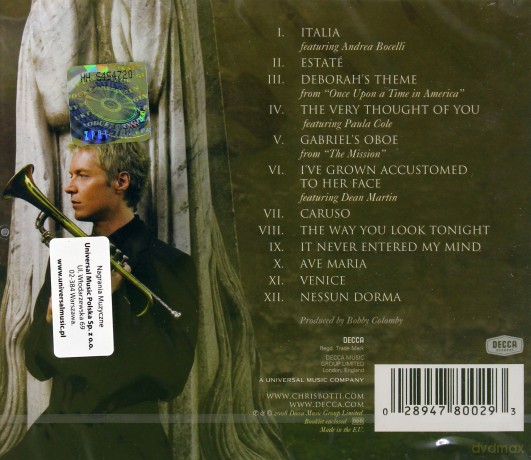 Chris Botti: Italia [CD]