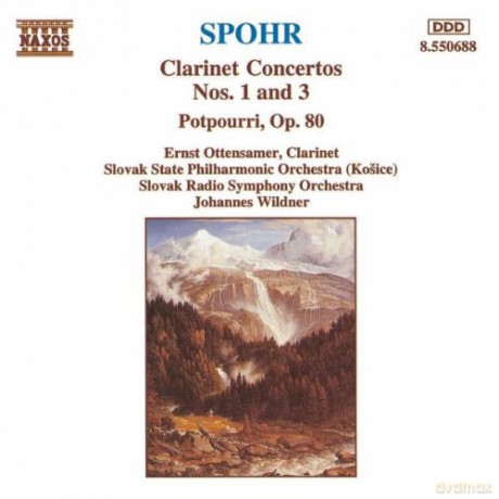 Slovak Rsowildner: Spohrclarinet Concertos No 1 3 [CD]