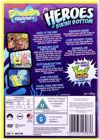 Spongebob Heroes Of Bikini Bottom [DVD]
