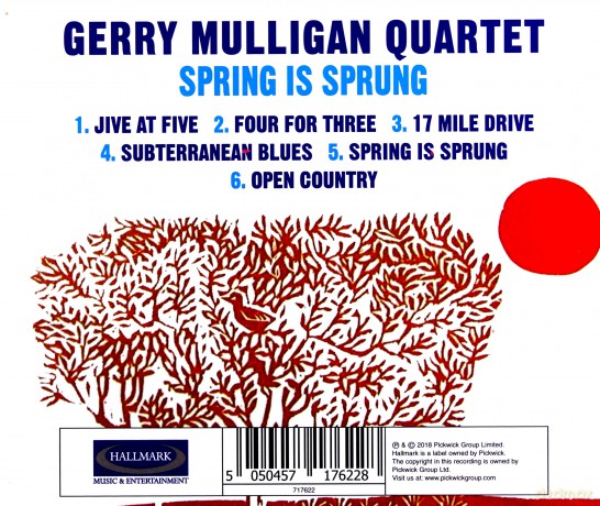 Gerry Mulligan: Spring Is Sprung [CD]