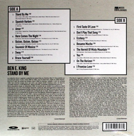 Ben E. King: Stand By Me [Winyl]