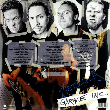 Metallica: Garage Inc [3xWinyl]