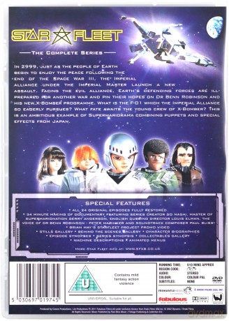 Star Fleet X Bomber The Complete Series Slimline Version [4DVD]