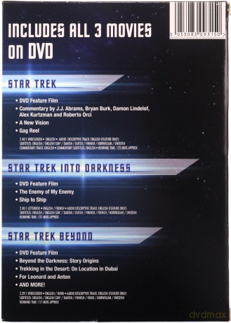 Star Trek Star Trek Into Darkness Star Trek Beyond [3DVD]