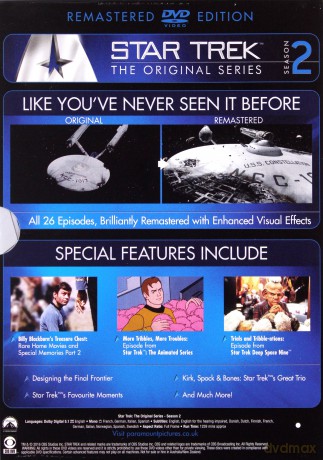 Star Trek Tos 2 Remastered [8DVD]