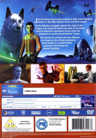 Star Wars Rebels: Season 4 [DVD]