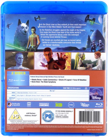 Star Wars Rebels: Season 4 [Blu-Ray]