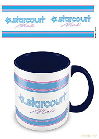 Stranger Things: Starcourt (Blue Coloured Inner) Kubek