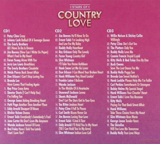 Stars Country Love [3CD]