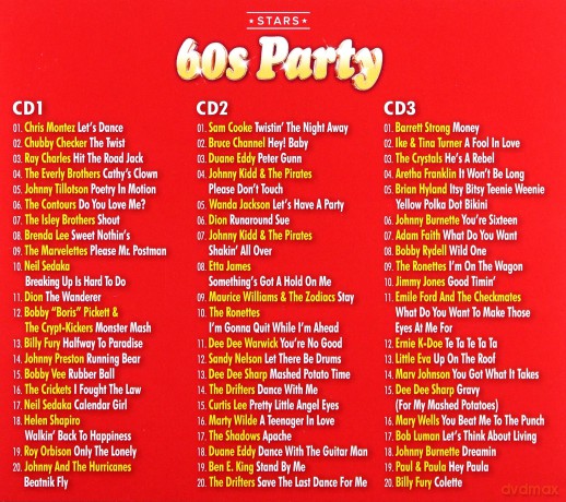 Stars Of 60s Party [3CD]