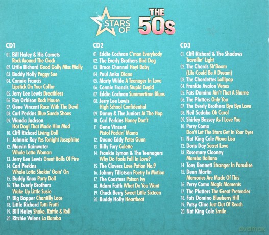 Stars Of The 50s [3CD]