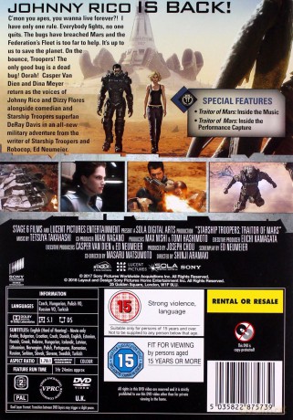 Starship Troopers: Traitor Of Mars [DVD]