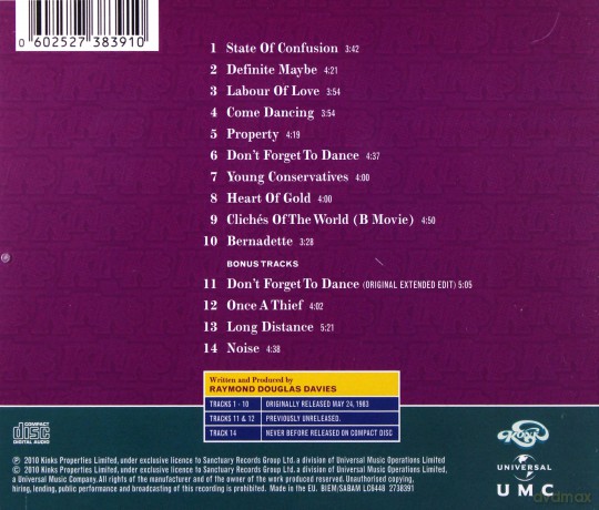 Kinks: State of Confusion [CD]