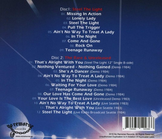Q5: Steel The Light [2CD]