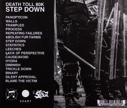 Death Toll 80k: Step Down [CD]