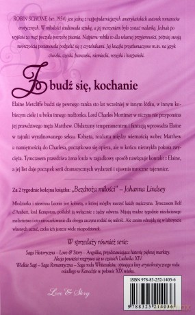 Romans historyczny 58: Zbudź się, kochanie - Robin Schone [książka]