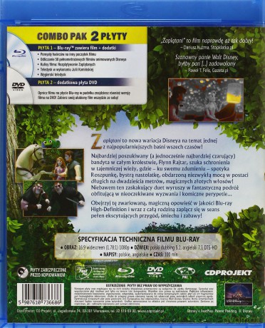 Zaplątani [Blu-Ray]+[DVD]