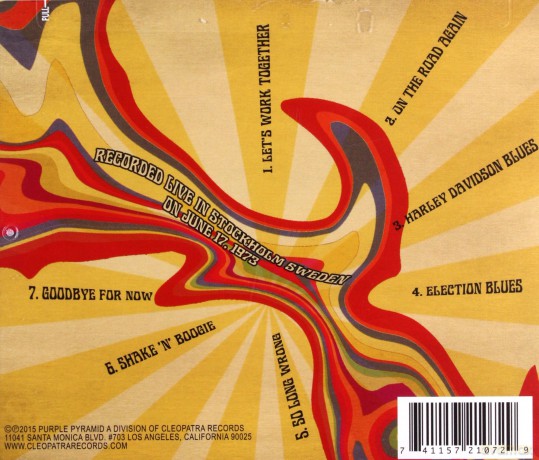 Canned Heat: Stockholm 1973 [CD]