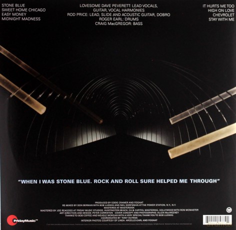 Foghat: Stone Blue (Limited Translucent Blue) [Winyl]