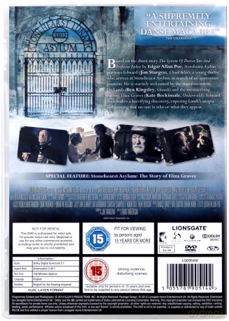 Stonehearst Asylum [DVD]