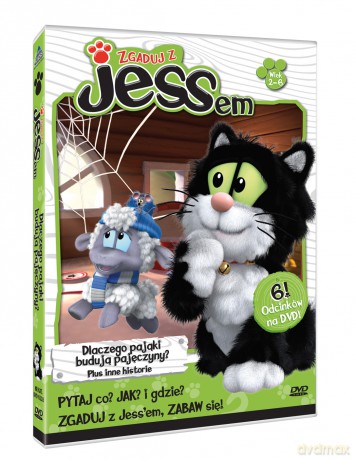 Zgaduj z Jessem 2: Dlaczego pająki budują pajączyny [DVD]