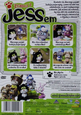 Zgaduj z Jessem 2: Dlaczego pająki budują pajączyny [DVD]