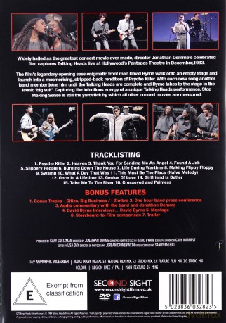 Talking Heads: Stop Making Sense [DVD]