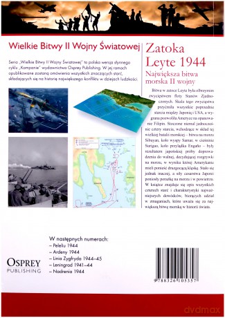 Wielkie Bitwy II Wojny Światowej 38: Zatoka Leyte 1944  Największa bitwa morska II wojny [książka]+[DVD]