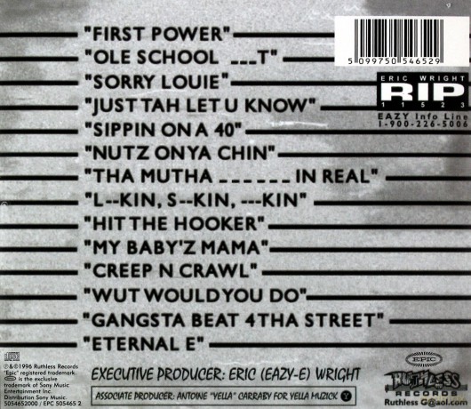 Eazy-E: Str8 Off The Streets Of Muthaphukkin [CD]