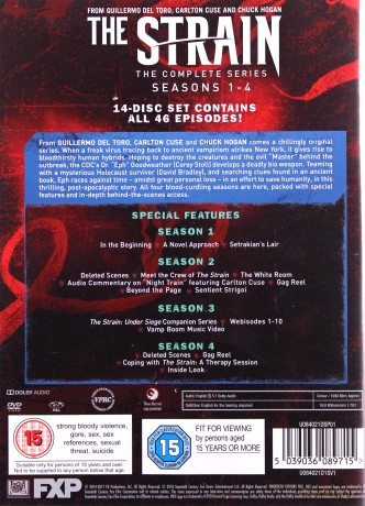 Strain The Seasons 1-4 [DVD]