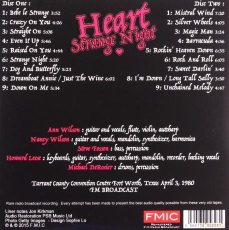 Heart: Strange Night [2CD]