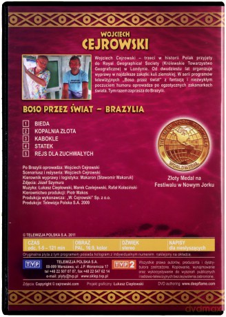 Boso Przez Świat: Brazylia - Wojciech Cejrowski [DVD]