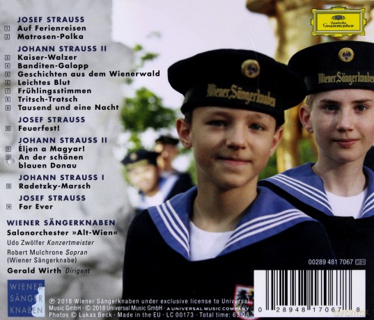 Wiener Sangerknaben: Strauss For Ever [CD]
