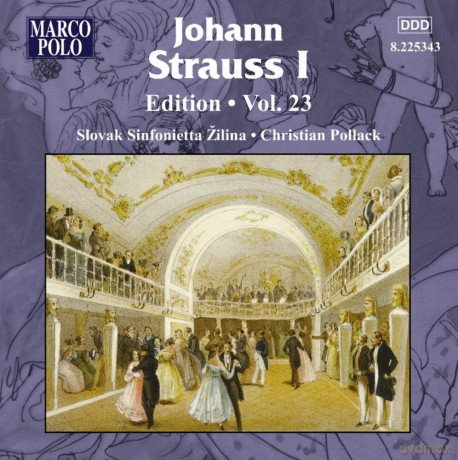 Slovak Sinfoniettapollack: Straussedition Vol 23 [CD]