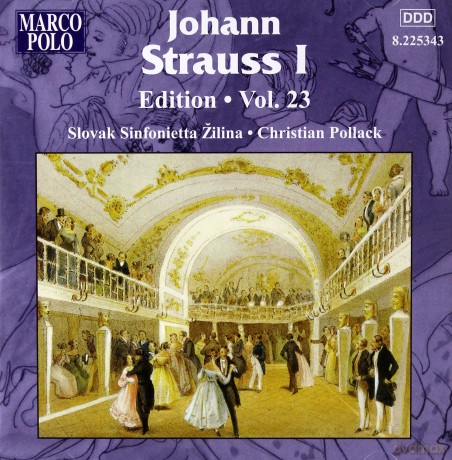 Slovak Sinfoniettapollack: Straussedition Vol 23 [CD]