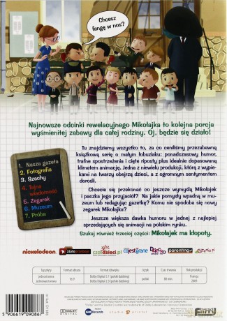 Mikołajek 4 - Pomysłowe Chłopaki [DVD]