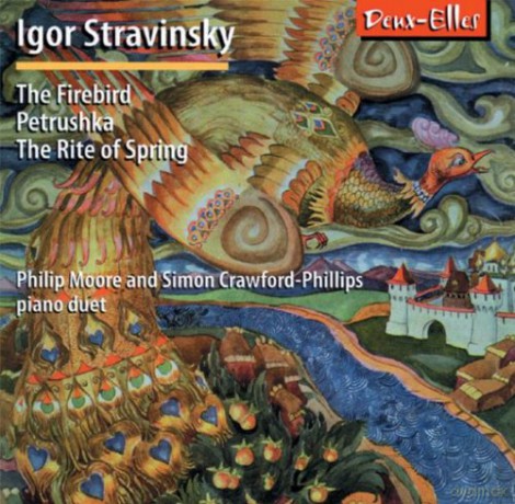 Philip Moore Simon Crawford: Stravinsky Ballet Music For 2 Pianos [CD]