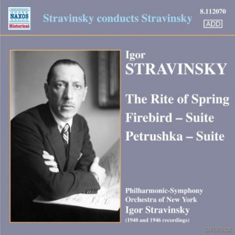 New York Psostravinsky: Stravinskythe Rite Of Springfirebird [CD]