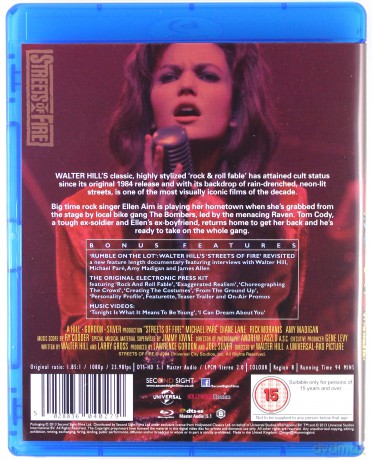 Streets Of Fire (Ulice w ogniu) [Blu-Ray]