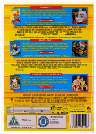Stuart Little 1-3 (Stuart Malutki) [3DVD]
