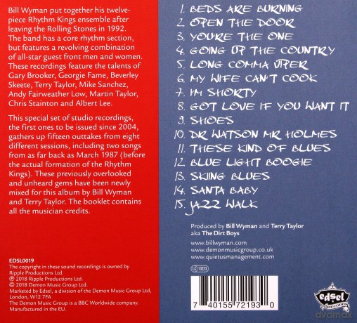 Bill Wymans Rhythm Kings: Studio Time [CD]