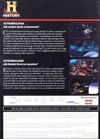 Kosmos - Tajemnice Wszechświata 12: Astrobiologia [DVD]